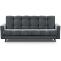 3-SITZER Schlafsofa Nancy Bis grau - Grau, Holz/Textil (220/89/93cm) - Beautysofa