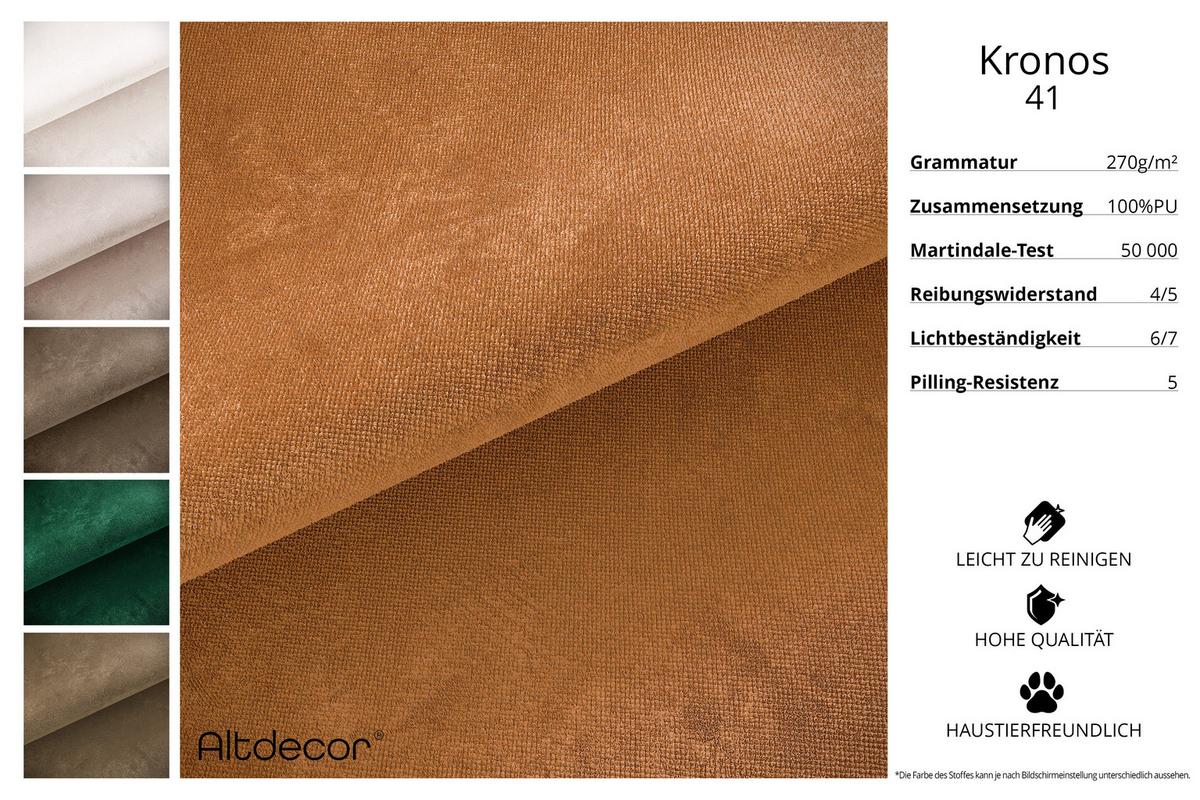 ECKSOFA mit Schlaffunktion und Bettkasten KLEEA-L - 247x143x83 cm Koralle Velours - Koralle/Schwarz, Holzwerkstoff/Kunststoff (247/143cm) - ALTDECOR