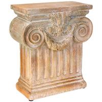 SÄULE aus magnesium 42x20x47cm - Braun, Stein (41.5/47/20cm) - Wanderlust