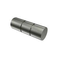 ENDSTÜCKE FÜR GARDINENSTANGEN 20 mm Ø, Elanto Edelstahl-Optik, Packung 2 Stück - Edelstahlfarben, Metall (6.4/2.4/2.4cm) - INTERDECO