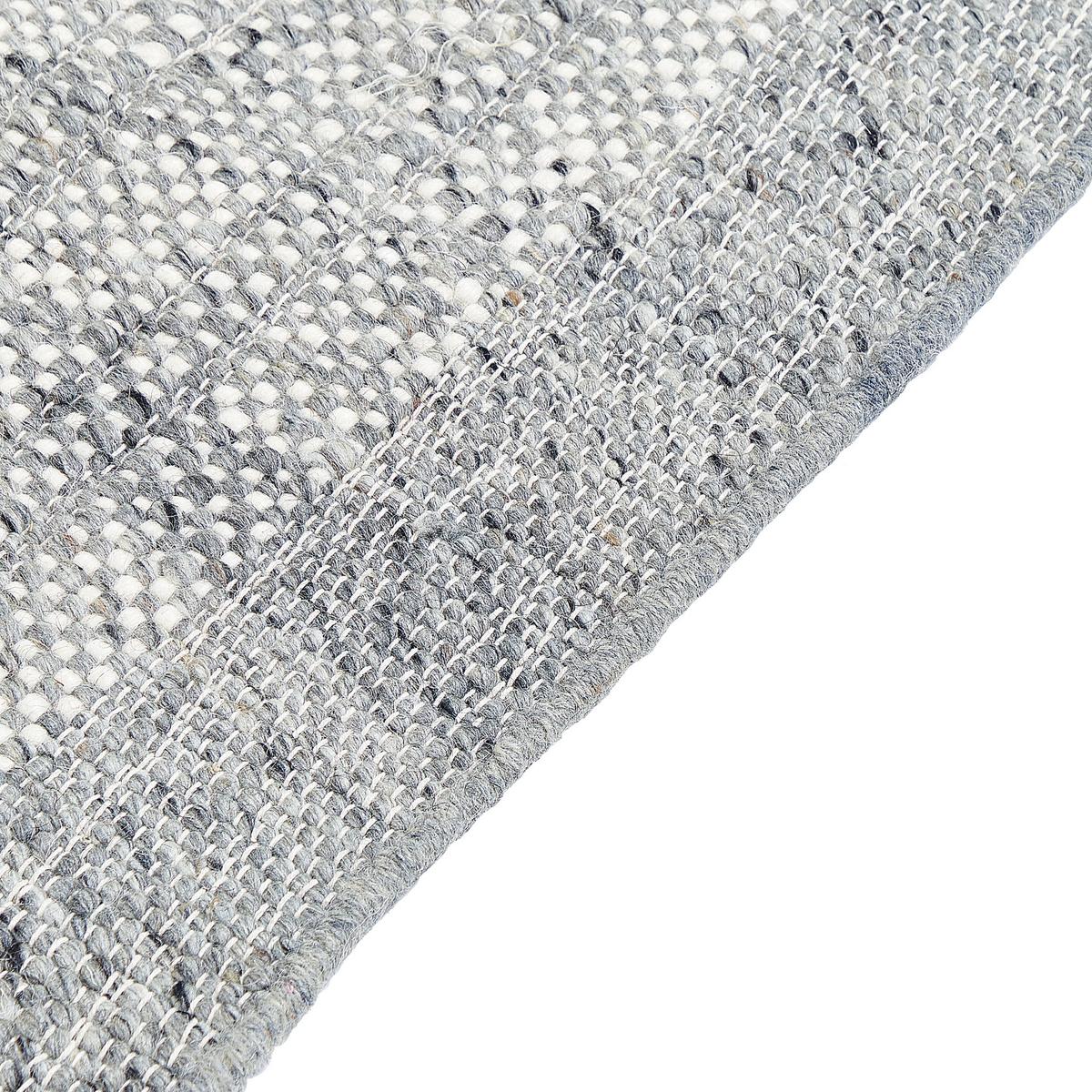 KURZFLOR-TEPPICH Tatlisu 200/140 cm - Grau, Textil (140/200cm) - Beliani