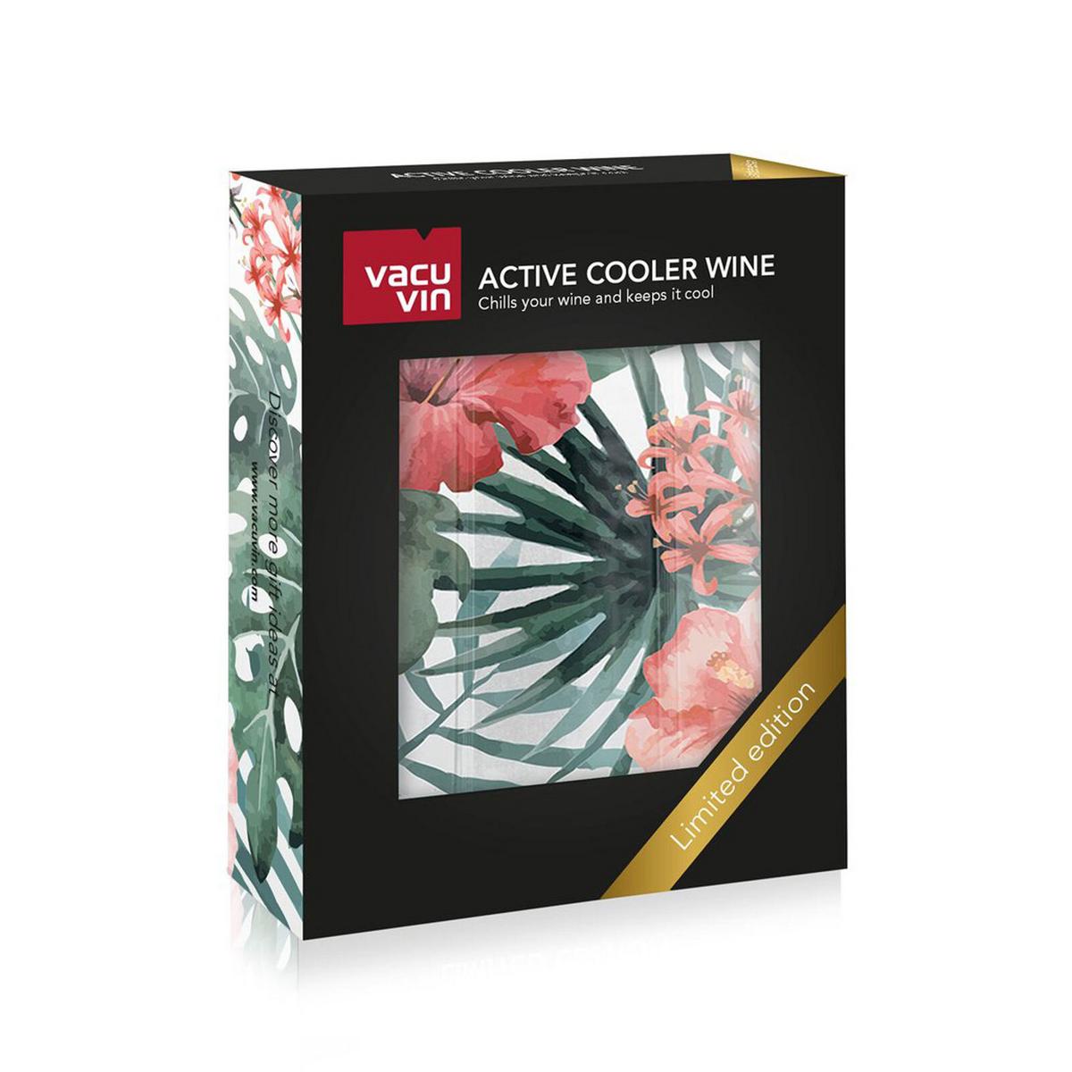 WEINKÜHLER Botanik bunt - Multicolor, Kunststoff (1/3.1cm) - Vacu Vin