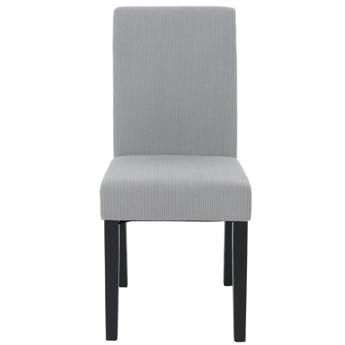 ESSZIMMERSTUHL Hellgrau 4er-Set - Hellgrau, Textil (42/90/50cm) - MCW