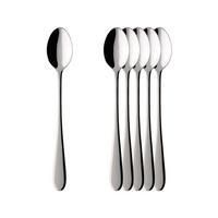 LATTE-MACCHIATO-LÖFFEL Oscar edelstahl 18,1 cm 6er Set - Silberfarben, Metall - Villeroy & Boch