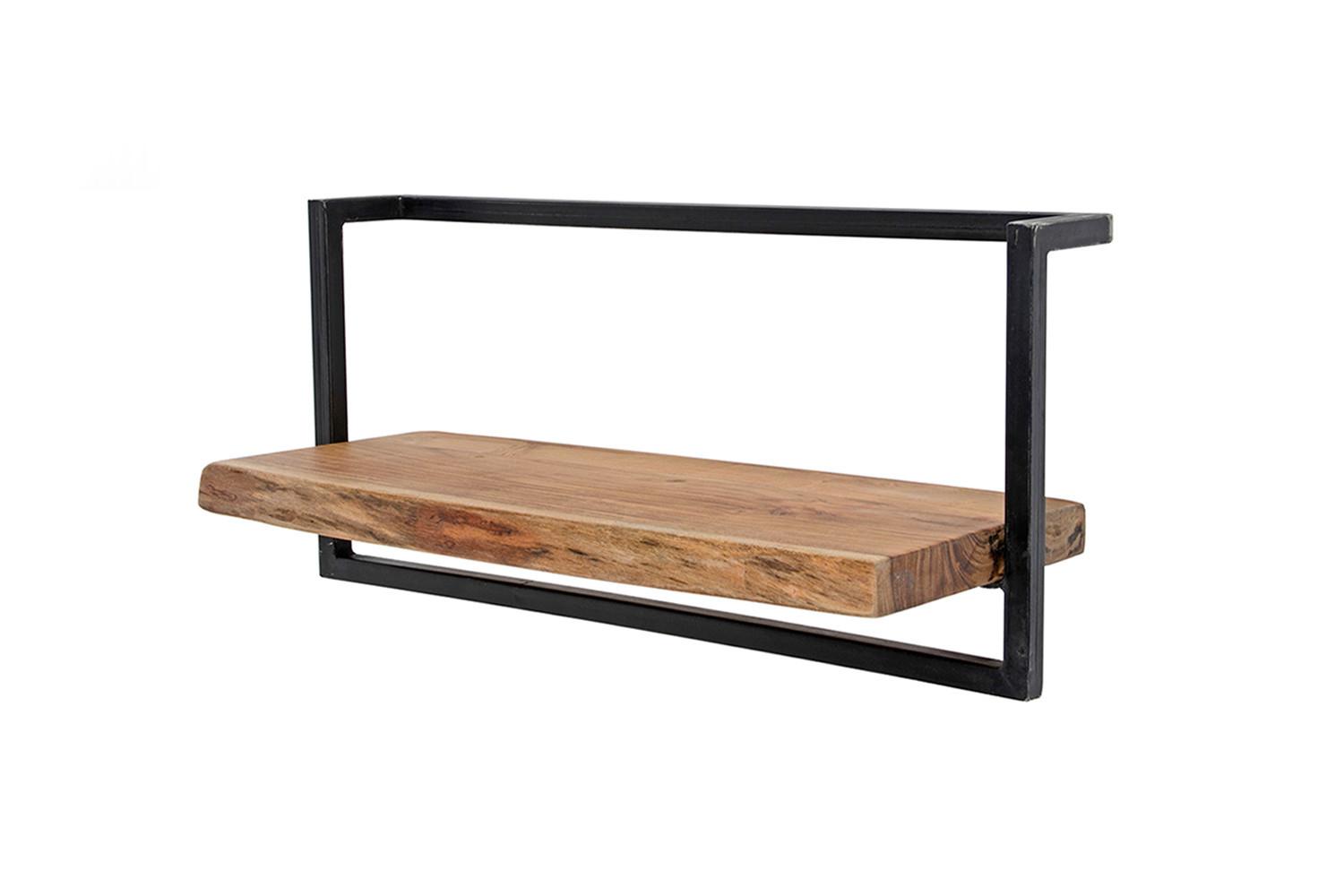 WANDREGAL ERGEA Holz Akazie - Naturfarben, Holz (65/30/25cm) - KAWOLA
