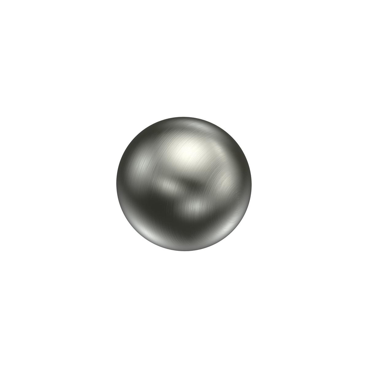 GARDINENSTANGE INNENLAUF Siteno Luino 160 cm, 1-läufig, 20 mm Ø Edelstahl-Optik - Edelstahlfarben, Metall (160cm) - INTERDECO