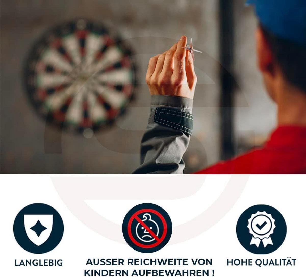 DARTSCHEIBE - Multicolor, Holzwerkstoff (45/45cm) - Sportisfaction