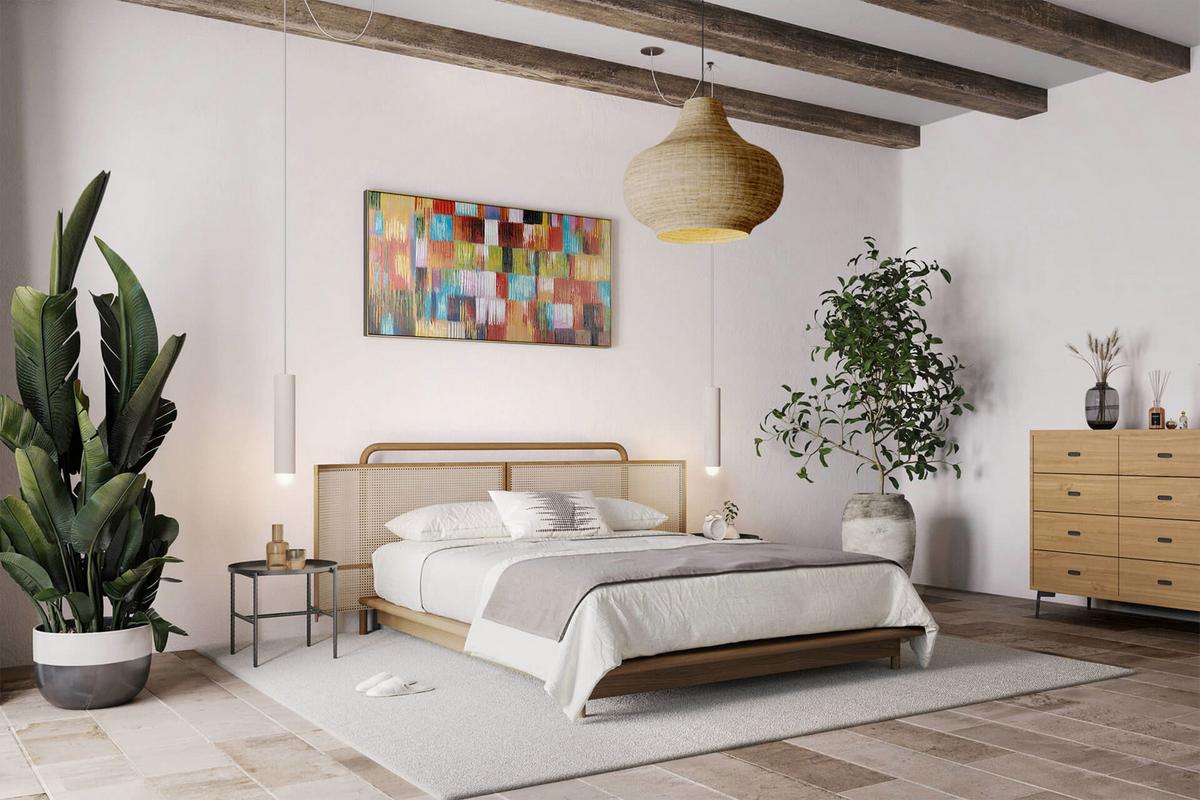 ÖLGEMÄLDE 140/70 cm - Blau/Gelb, Holz/Textil (140/70cm) - KUNSTLOFT