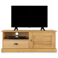 LOWBOARD VENETA - Kieferfarben, Holz (106/40/40cm) - IDIMEX