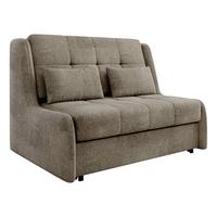 SCHLAFSOFA Viva Elite II - Schwarz/Braun, Holz/Metall (126/85/98cm) - MIRJAN24