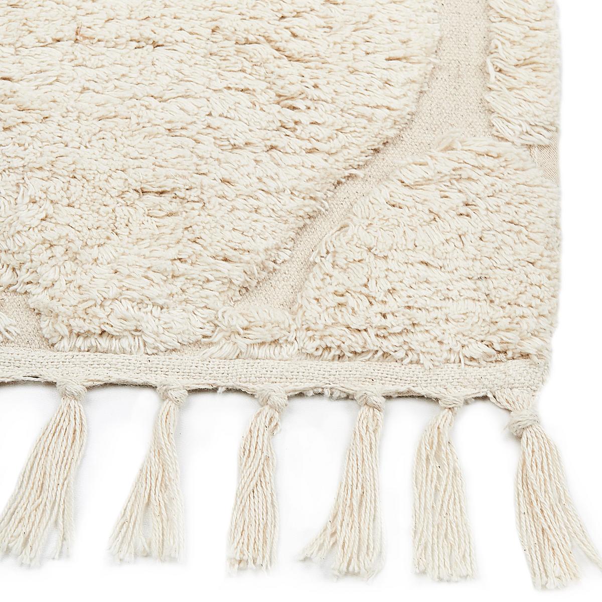 KURZFLOR-TEPPICH Silchar 200/140 cm - Beige, Textil (140/200cm) - Beliani