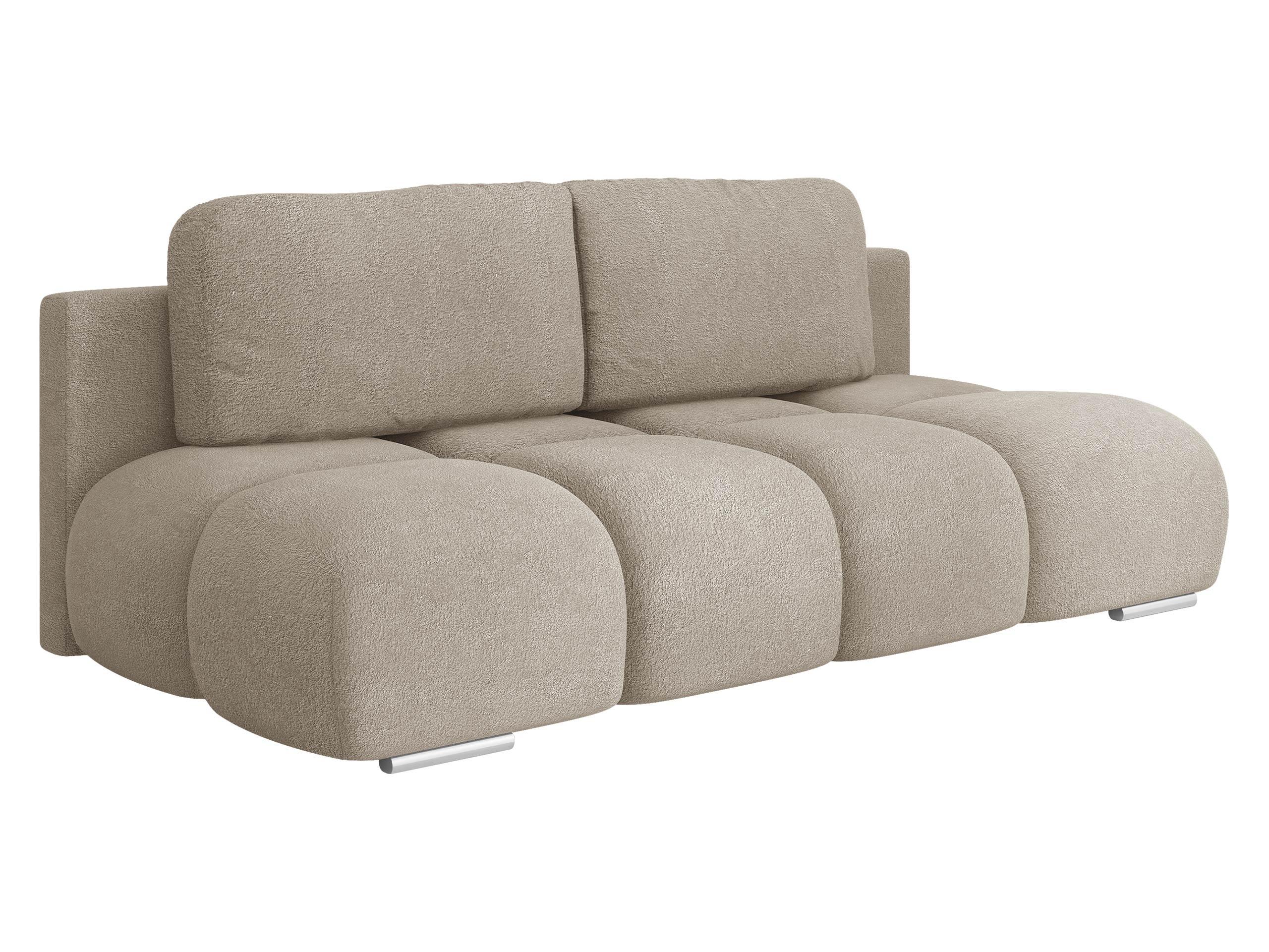 SCHLAFSOFA Honey Mini - Beige/Schwarz, Holz/Kunststoff (195/104/90cm) - MIRJAN24