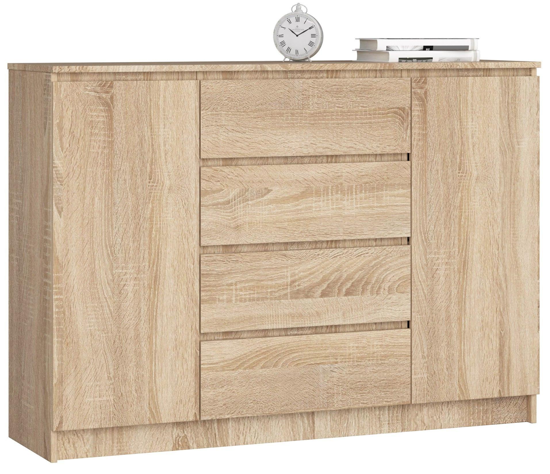 KOMMODE Eiche Sonoma 99/138/40 - Sonoma Eiche, Holzwerkstoff (138/99/40cm) - RAUMHIRSCH FURNITURE