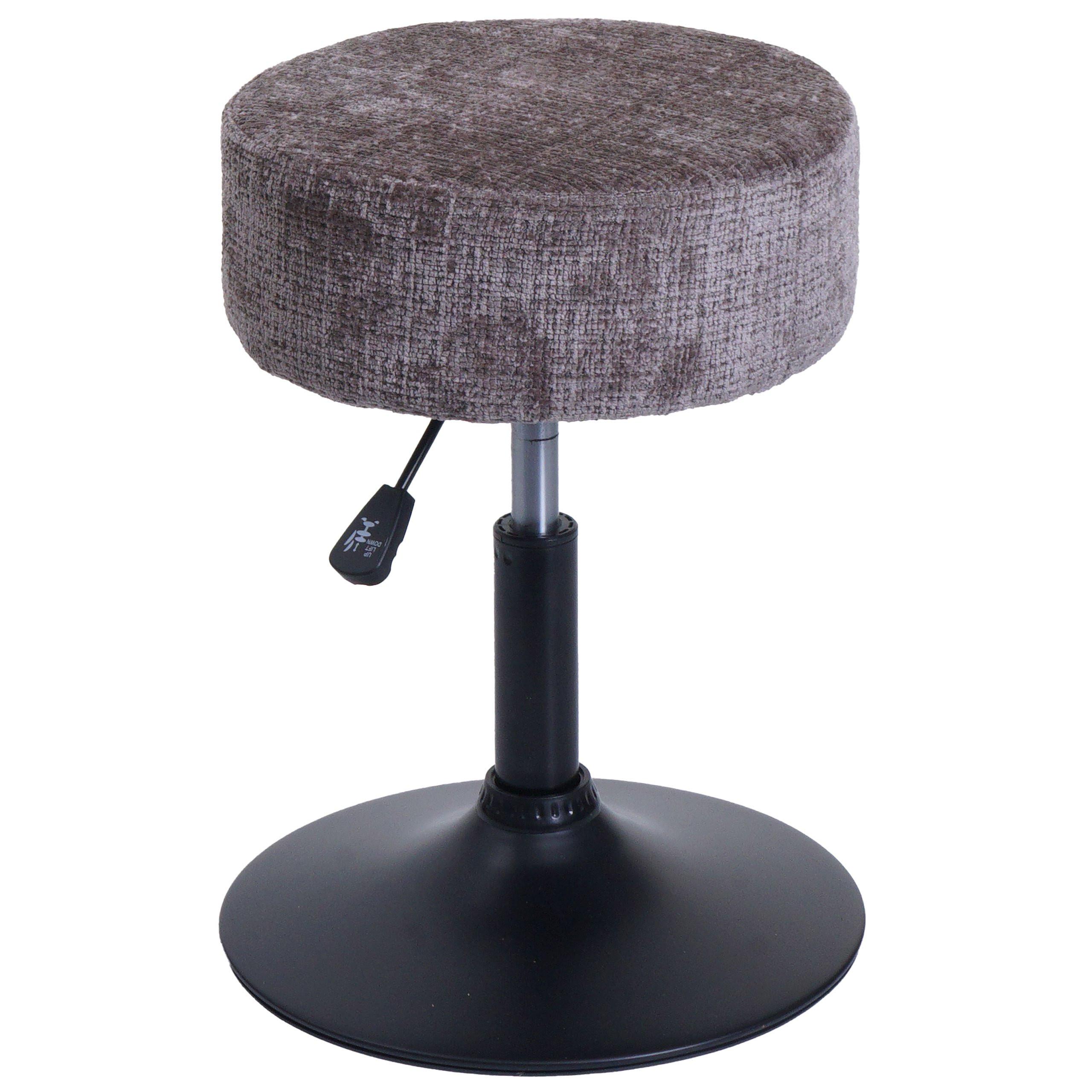HOCKER Braun - Braun, Textil (37/57/37cm) - MCW