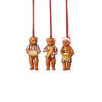 ORNAMENTE-SET Nostalgic Ornaments bunt 3-tlg. - Multicolor, Keramik (3.5/8.5/3cm) - Villeroy & Boch