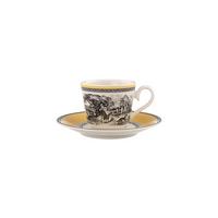 ESPRESSOTASSE MIT UNTERTASSE Audun Ferme bunt 80 ml - Multicolor, Keramik (14/7.2/14cm) - Villeroy & Boch