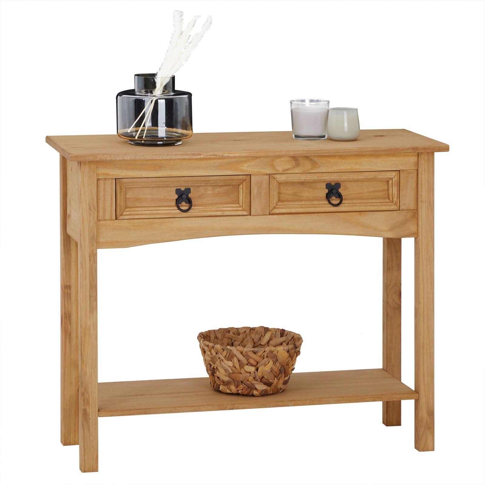 KONSOLENTISCH SALSA natur - Naturfarben, Holz (35/90/73cm) - CARO-Möbel