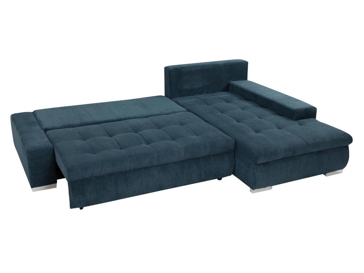 ECKSOFA Orkan Mini Cord - Bronzefarben, Holz/Textil (265/185cm) - MIRJAN24