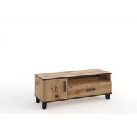 LOWBOARD CORTEZA 120/51,5/40 cm, Eiche Artisan - Eiche Artisan, Holzwerkstoff (120/51.5/40cm) - MASSENO