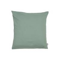 KISSENHÜLLE BasicSoft natural-grün 100% Baumwoll-Jersey 40/40 cm - Salbeigrün, Textil (40/40cm) - beties Heimtextil