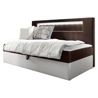 BOXBETT Gold Junior 2 - H3 - Weiß/Braun, Holz (100/200cm) - MIRJAN24