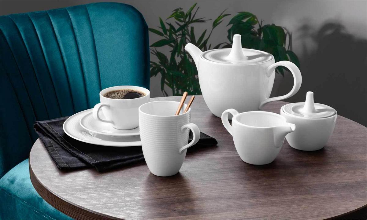 ZUCKERDOSE Beat Color Glaze Weiß 270 ml - Weiß, Keramik (10/9.9cm) - Seltmann Weiden