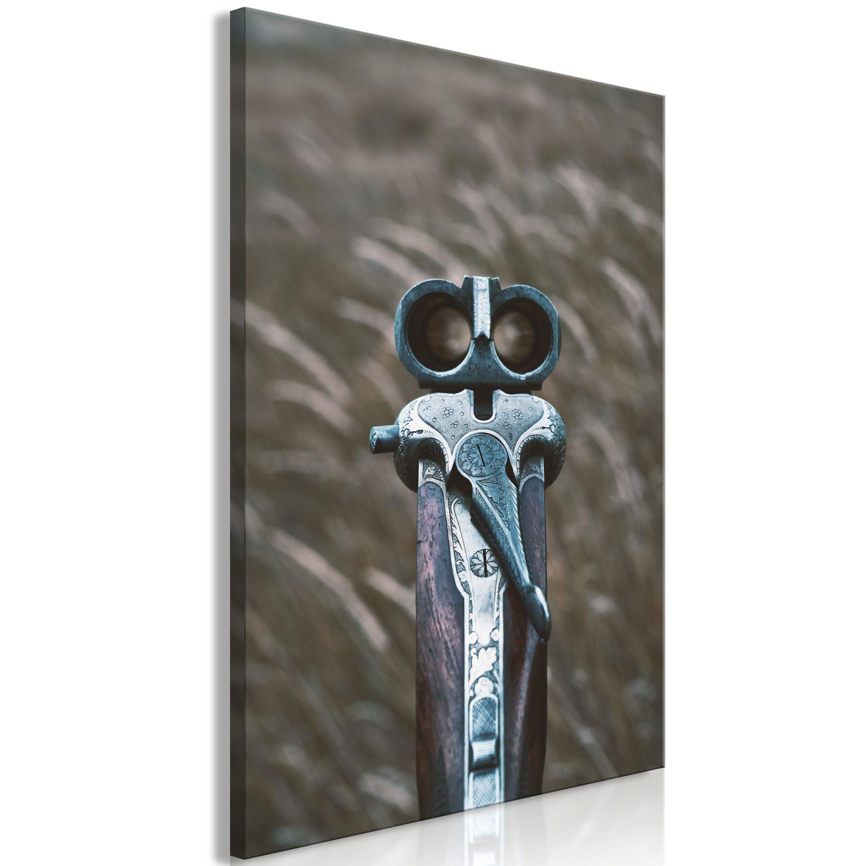 KUNSTDRUCK Braun 40/60 cm - Braun/Grau, Textil (40/60cm) - KUNSTLOFT
