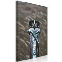 KUNSTDRUCK Braun 40/60 cm - Braun/Grau, Textil (40/60cm) - KUNSTLOFT