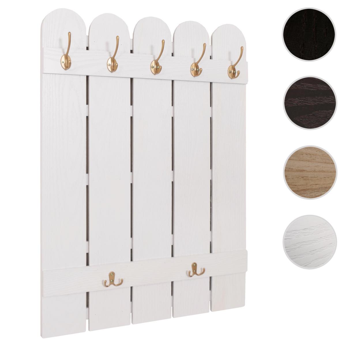 WANDGARDEROBE Weiß - Weiß, Holz (60/86/3cm) - MCW