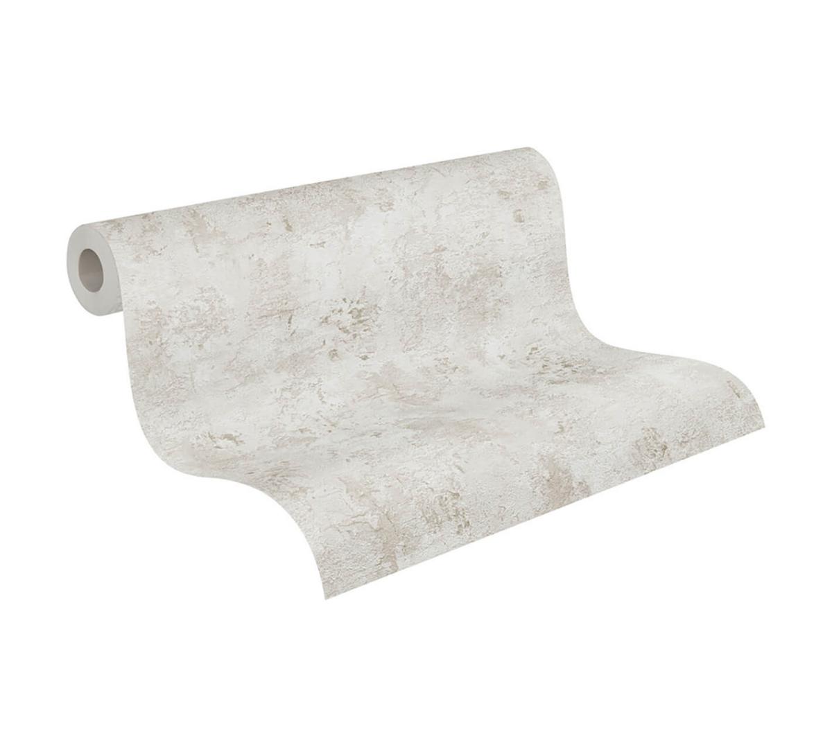 VLIESTAPETE Grau 53/1005 cm - Beige, Textil (53/1cm) - KUNSTLOFT