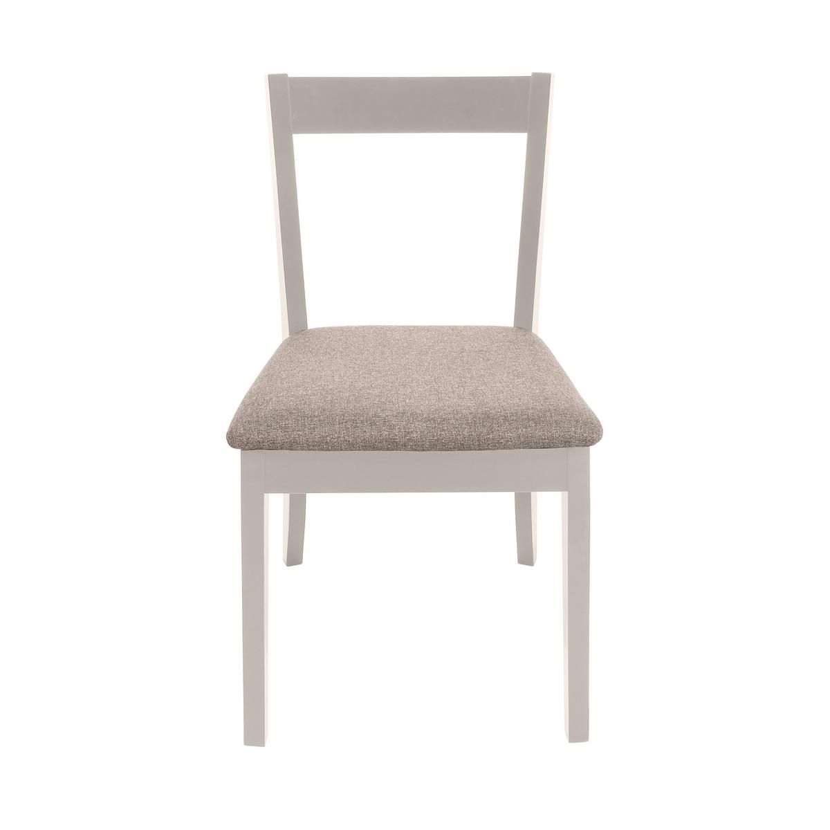 STUHL Moden mit kaschmirfarbenen Holzbeinen, Polsterstuhl, Beige - Kaschmir/Beige, Holz (45/84/45cm) - Beautysofa