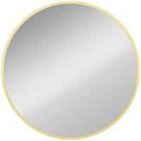 WANDSPIEGEL Aluminiumlegierung Glas Gold - Goldfarben, Metall (1/61/61cm) - HOMCOM