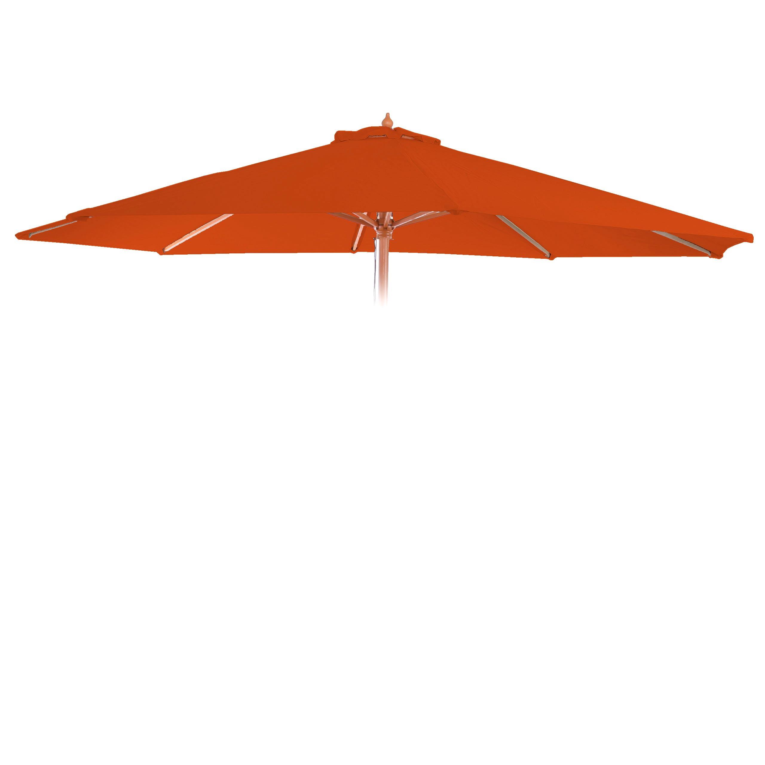 ERSATZ-BEZUG FÜR SCHIRM Orange - Orange, Textil (290/290cm) - MCW