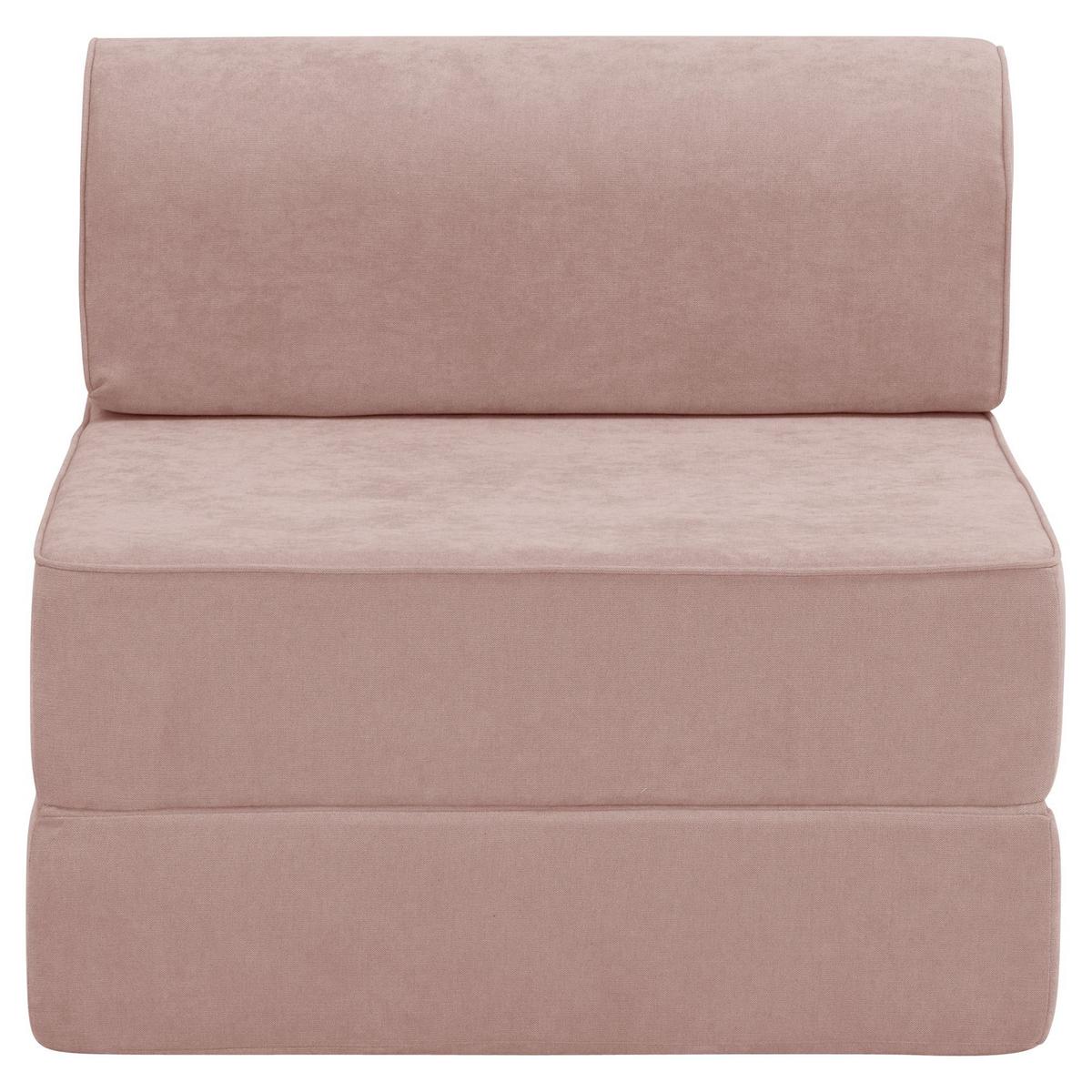 FALTSESSEL Katusha Flachgewebe rosé - Rosa, Kunststoff (80/71/80cm) - 58aufmkessel