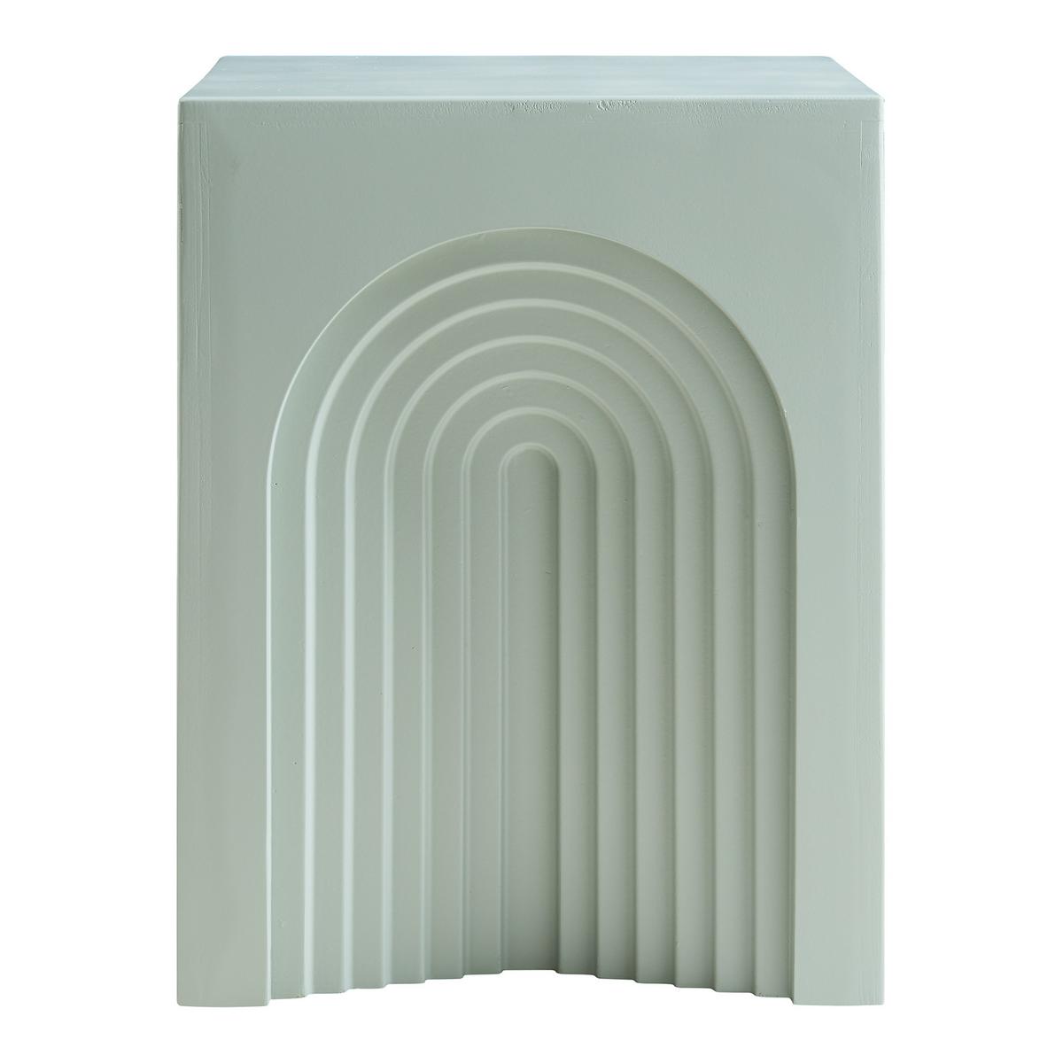 BEISTELLTISCH Elverumn - Grün, Holzwerkstoff (35/35/45cm) - [en.casa]