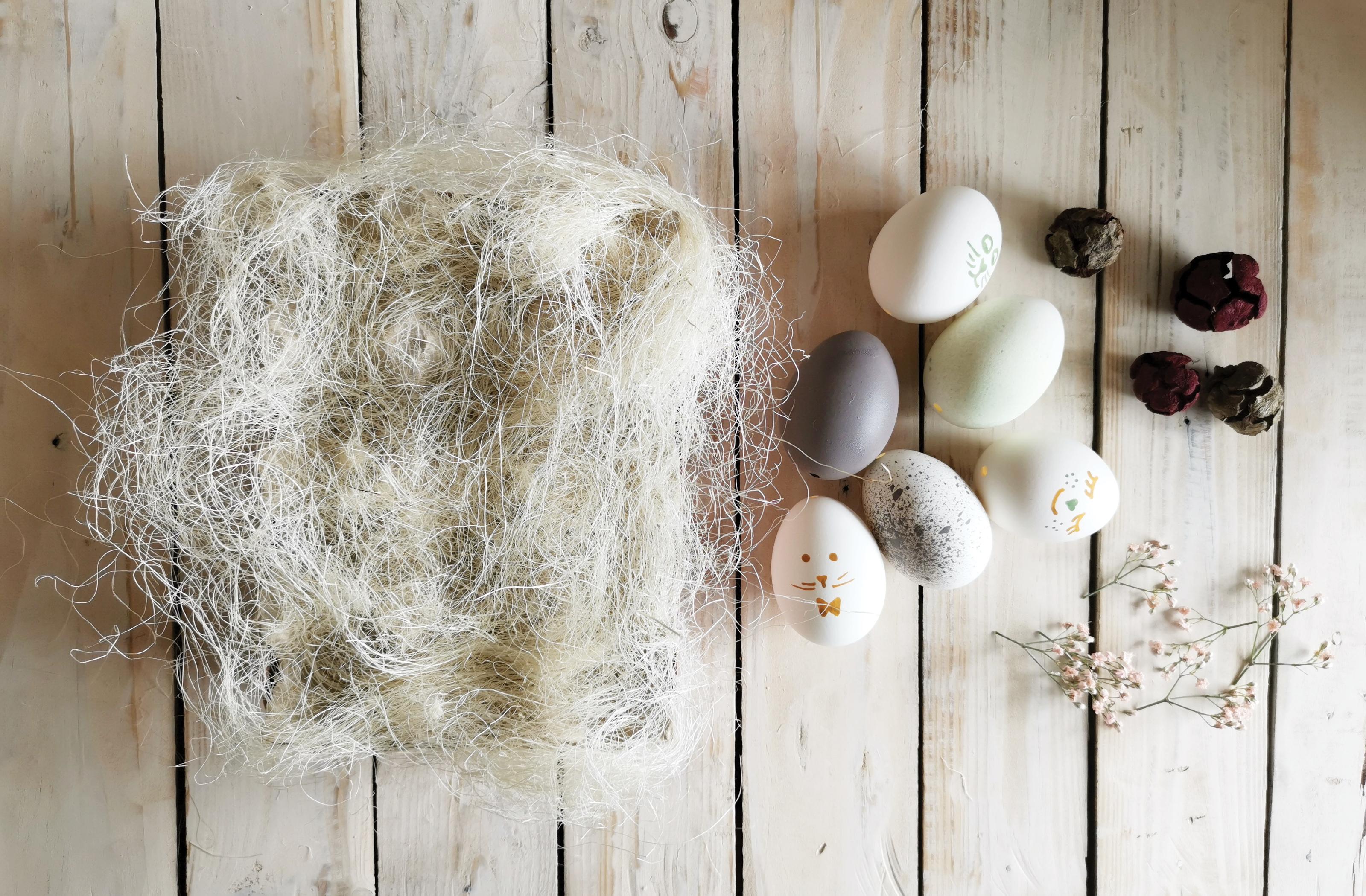 Sposób wykonania dekoracji wielkanocnej: