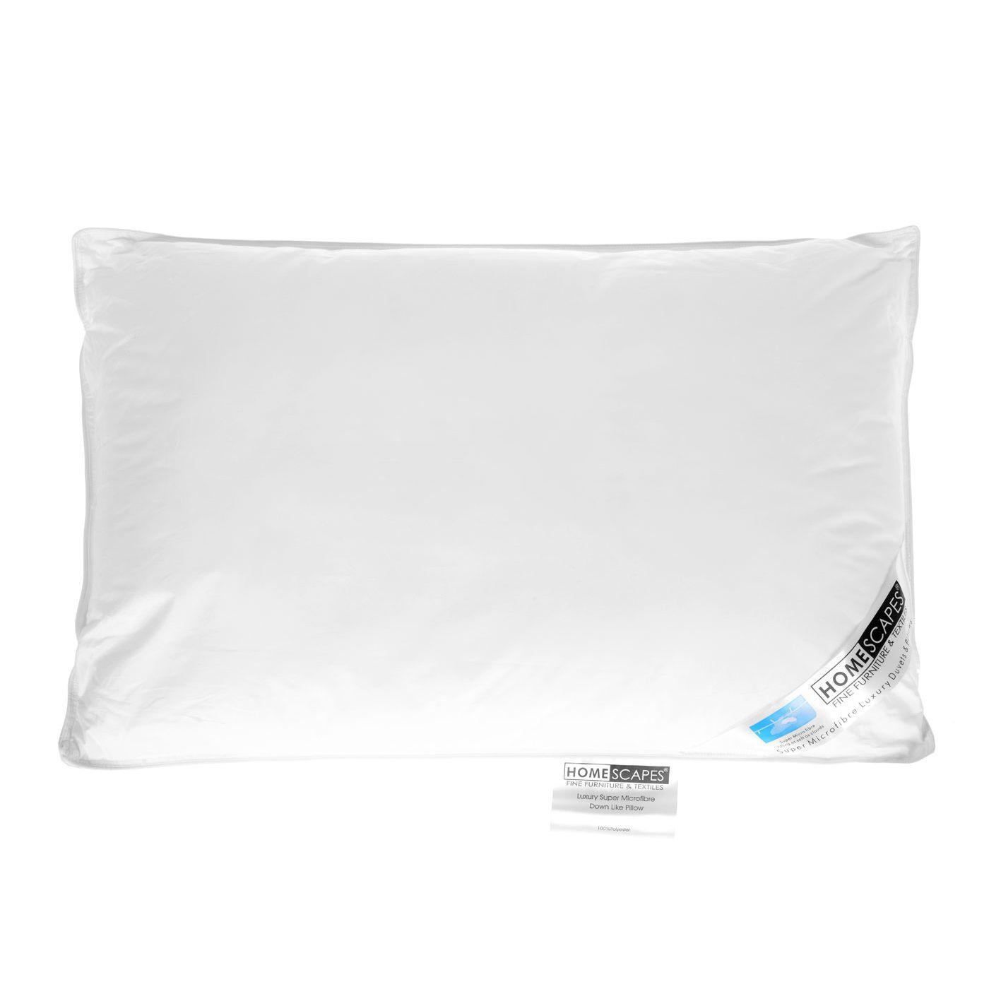 KINDERKISSEN Kopfkissen Super-Mikrofaser 40/60 cm - Weiß, Textil (40/60cm) - Homescapes