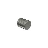ENDSTÜCKE FÜR GARDINENSTANGEN 16 mm Ø, Selma Edelstahl, Packung 2 Stück - Edelstahlfarben, Metall (2.5/2.2/2.2cm) - INTERDECO