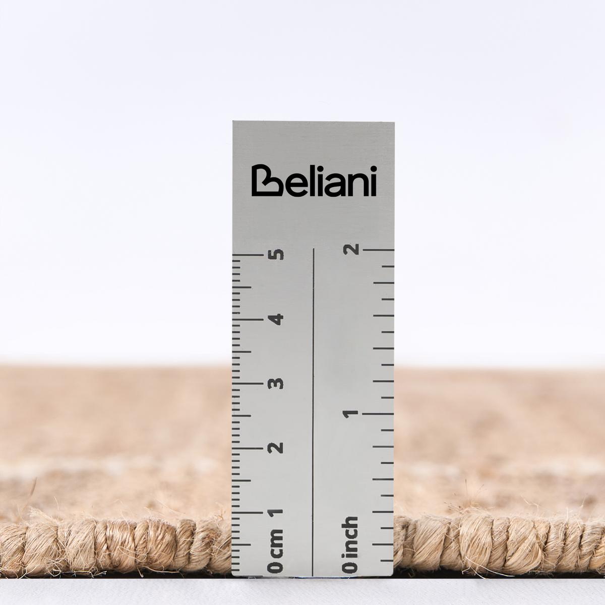 TEPPICH Hellbeige 160/230 cm Jute Gondia - Beige, Textil (160/230cm) - Beliani