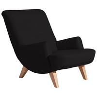 COCKTAILSESSEL Kajsa Kunstleder schwarz - Schwarz, Kunststoff (71/80/101cm) - 58aufmkessel