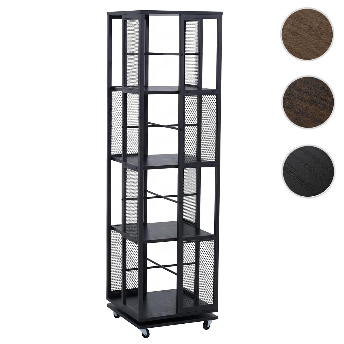 BÜCHERREGAL Schwarz - Schwarz, Holz (40/147/40cm) - MCW