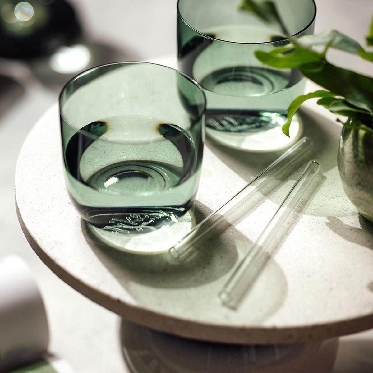 WASSERGLÄSER Like Glass Sage 280 ml 2er Set - Grün, Glas (0.28L) - like.Villeroy & Boch