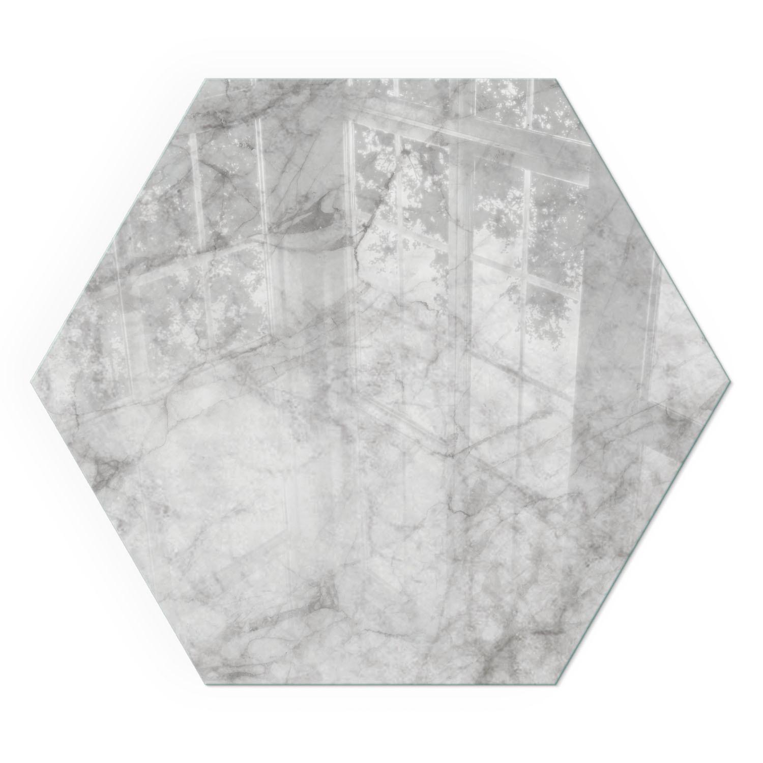 GLASPLATTE für Kamin h40 cm - Grau, Glas (40/40/0.4cm) - TULUP