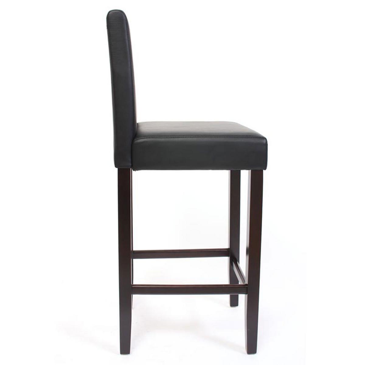 BARHOCKER Schwarz 2er-Set - Schwarz, Textil (41/109/50cm) - MCW