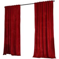 VORHANG 2ER SET MILANO HxB 280x135 cm Rot - Hellrot, Textil (135/280cm) - Gardinenbox