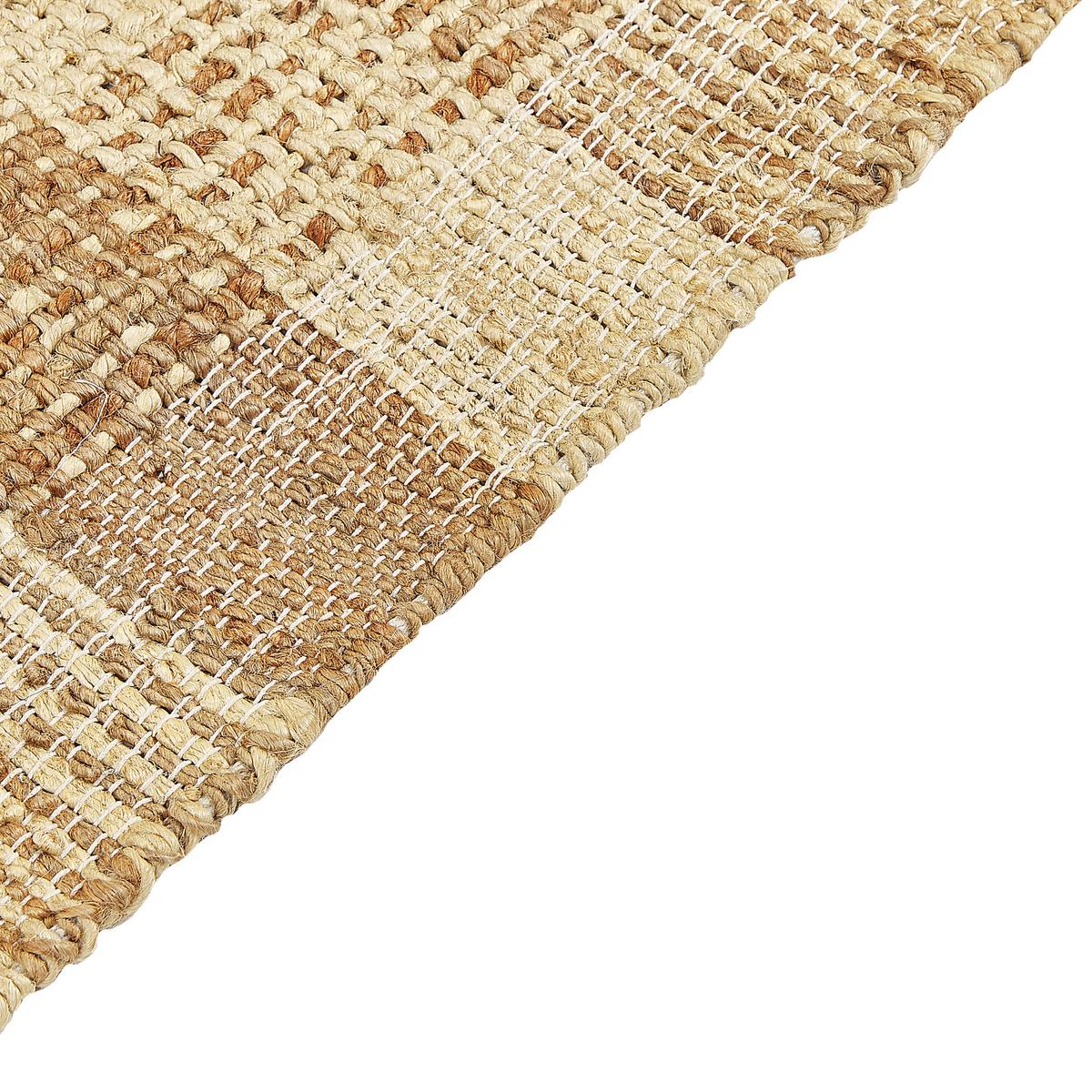 TEPPICH geflochten Berissa 150/80 cm - Beige, Naturmaterialien (80/150cm) - Beliani
