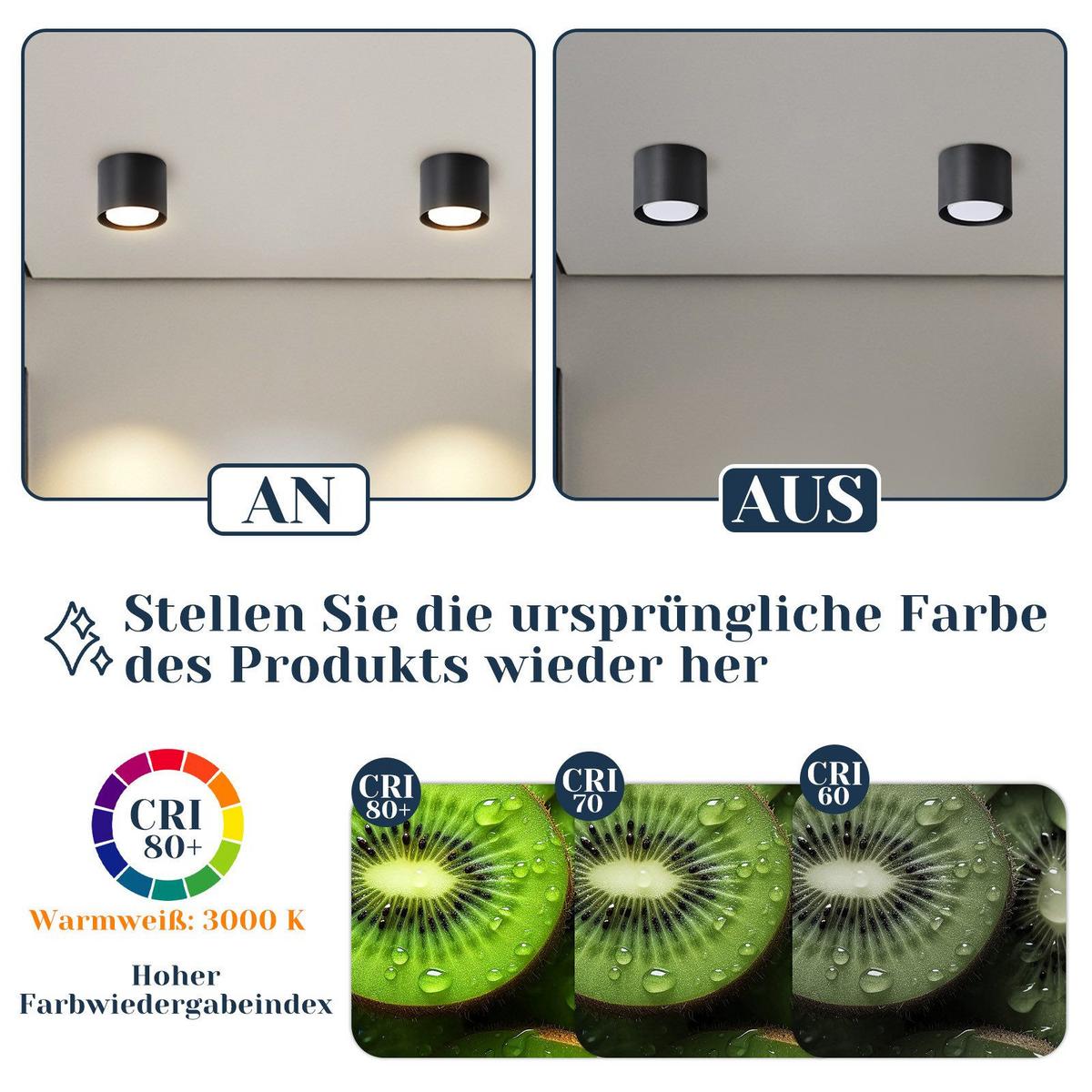 AUFBAULEUCHTE Adelheid II 10/10/8cm(2er-set) - Schwarz, Metall (10/10/8cm) - Nettlife