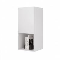 HÄNGESCHRANK ANGEL LINE 40/40/90 cm Weiß matt - Weiß, Holzwerkstoff (40/90/40cm) - Idohome