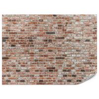 FOTOTAPETE für Büro Ziegelmauer Wand Abstraktion 200x140 - Braun, Papier (200/140cm) - Muralo