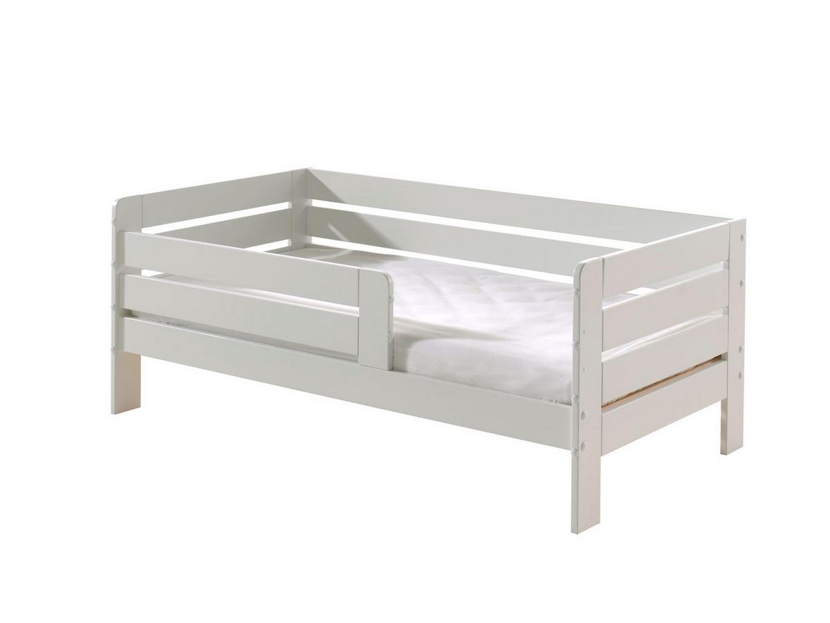 JUNIORBETT Karie 144x56x70 aus MDF in Weiß - Weiß, Holzwerkstoff (70/140cm) - 58aufmkessel